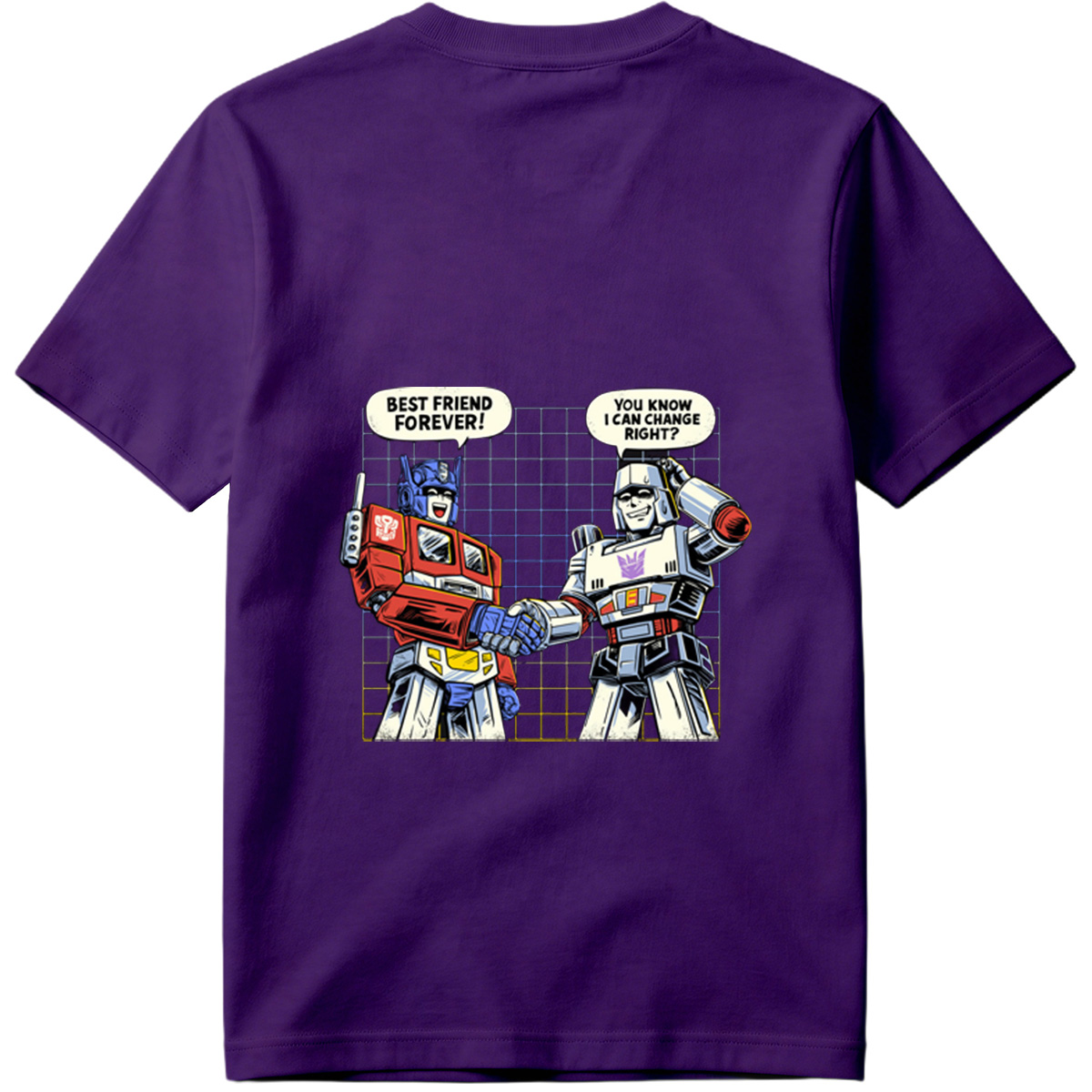 Transformers: Optimus Prime and Megatron Best Friends Forever - Tee