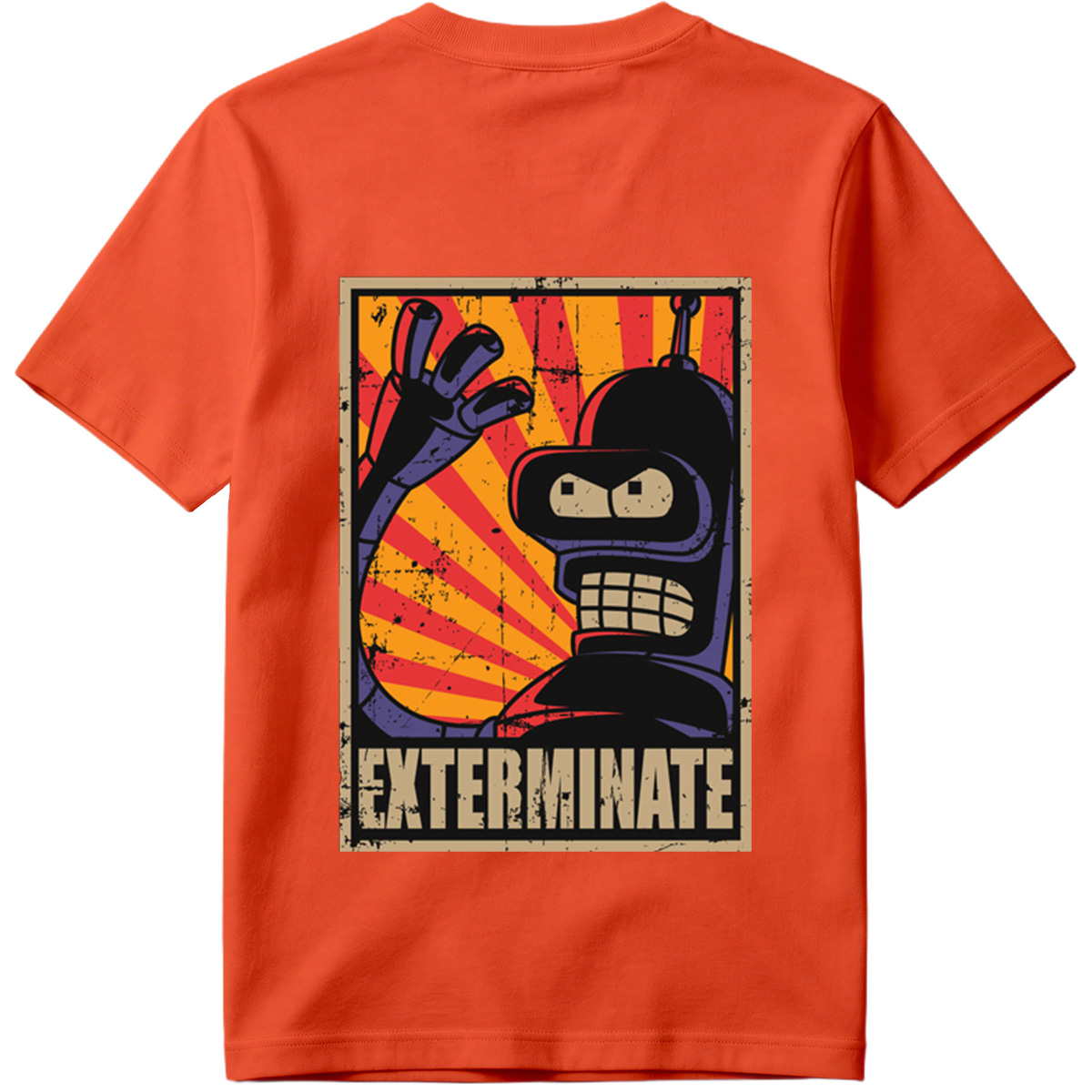Futurama: Bender Exterminate Poster - Tee