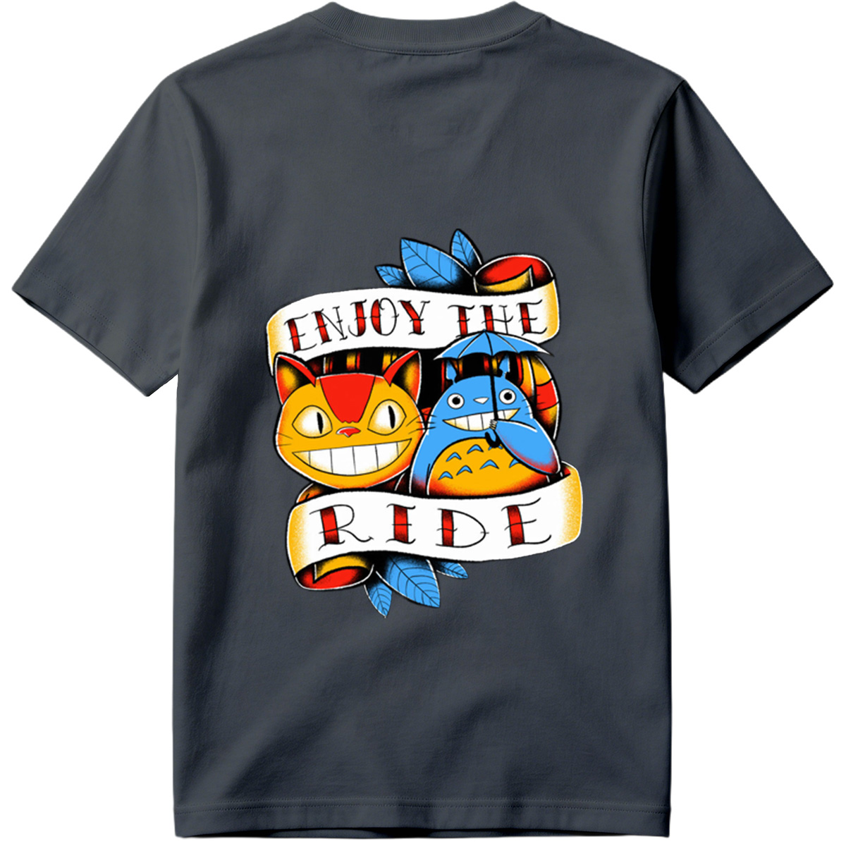 Totoro and Catbus: Enjoy the Ride - Tee