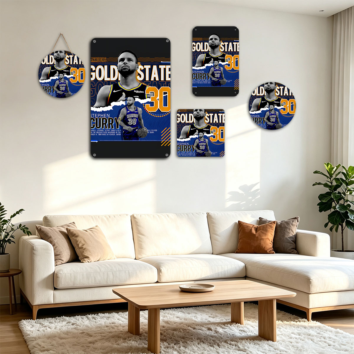 Stephen Curry, Golden State Warriors #30, NBA Basketball Player - painting