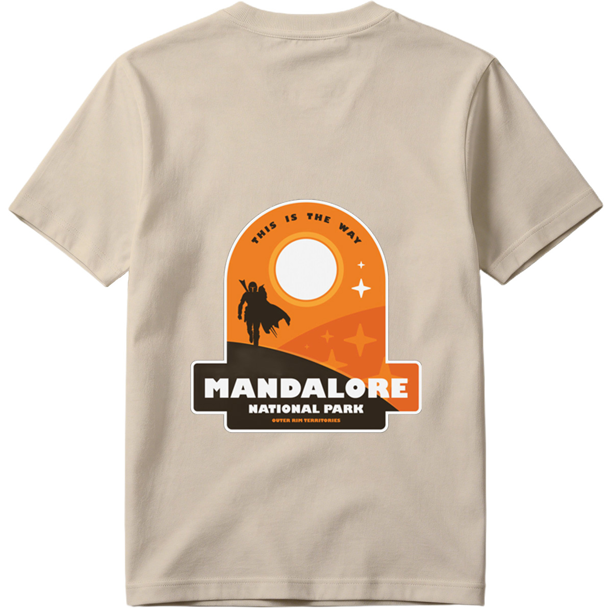Mandalore National Park: The Mandalorian Walks the Way - Tee