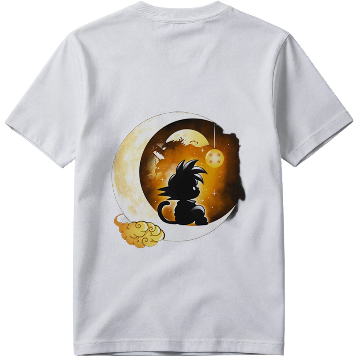 Dragon Ball: Goku and Moon with Dragon Ball - Tee