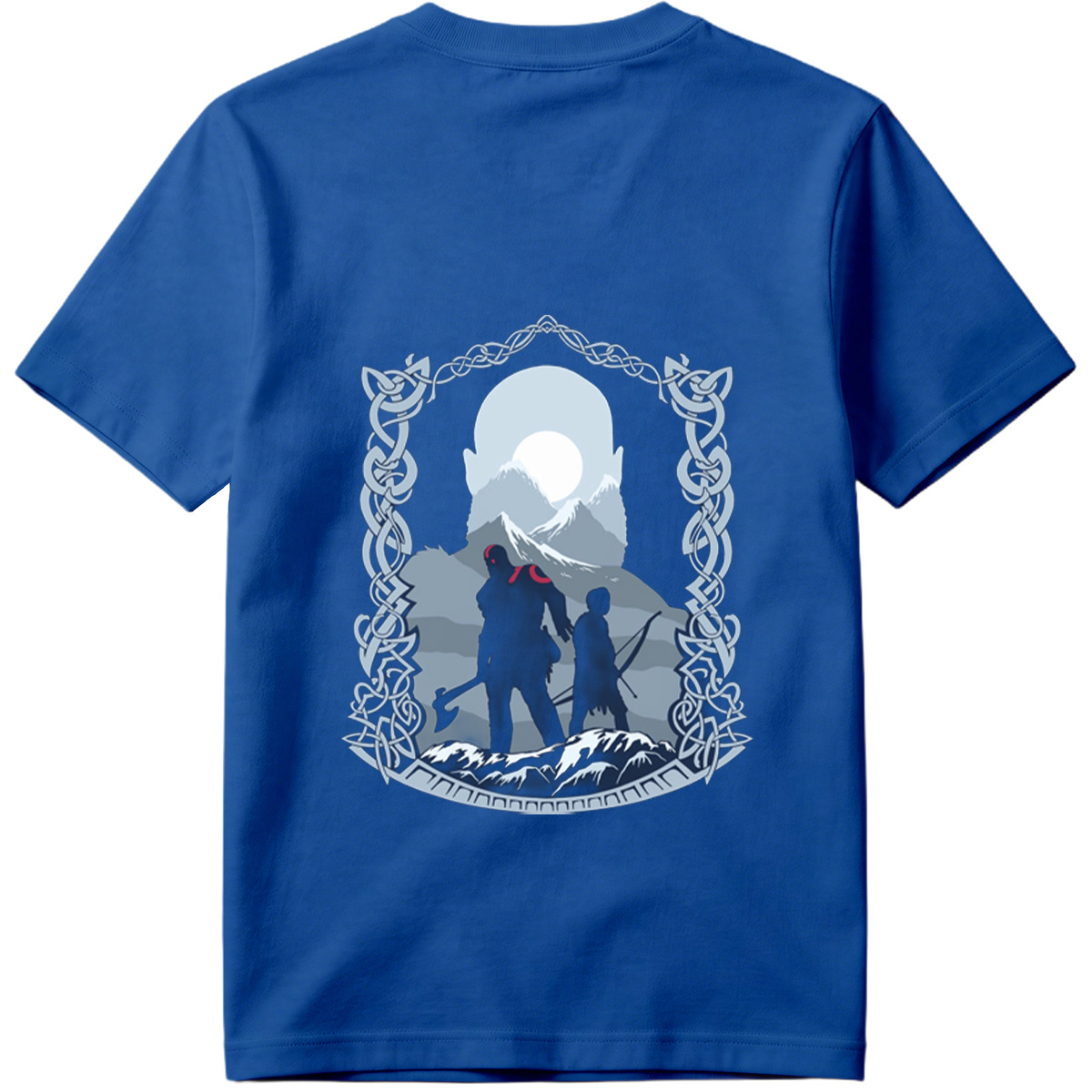 Viking Warriors Under the Moonlight - Tee