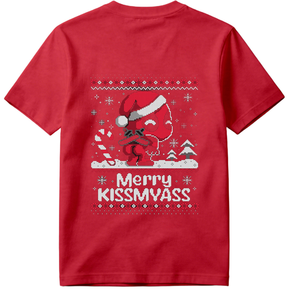 Deadpool Christmas Ugly Sweater Design - Tee