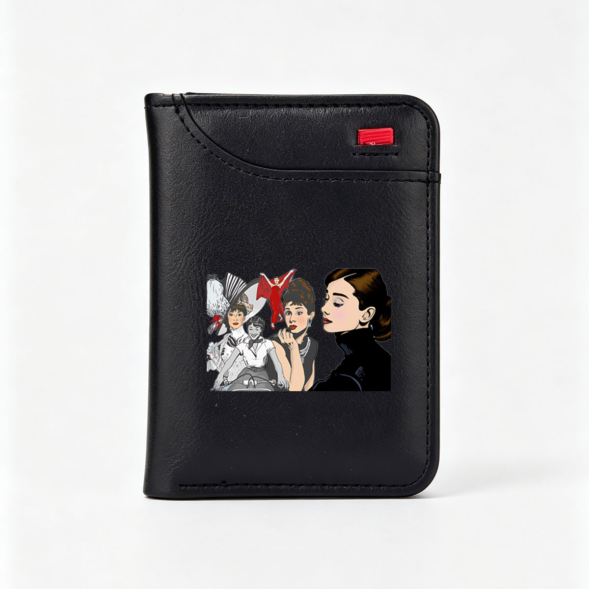 Audrey Hepburn, Grace Kelly, and Marilyn Monroe in Iconic Fashion Moments - Vertical Style Wallet