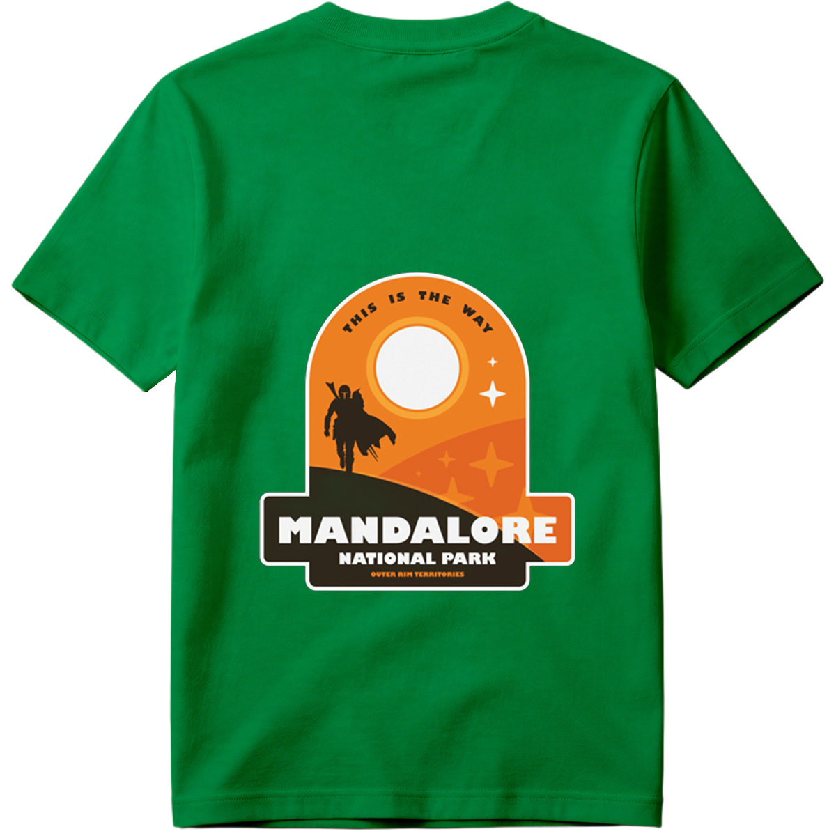 Mandalore National Park: The Mandalorian Walks the Way - Tee
