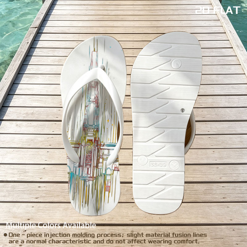 X-Wing Fighter in Neon Glow: Star Wars Iconic Spacecraft Art -  flip-flops