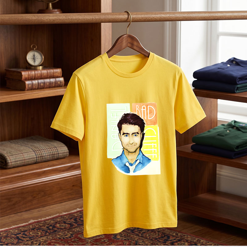 Daniel Radcliffe Portrait Art - Tee