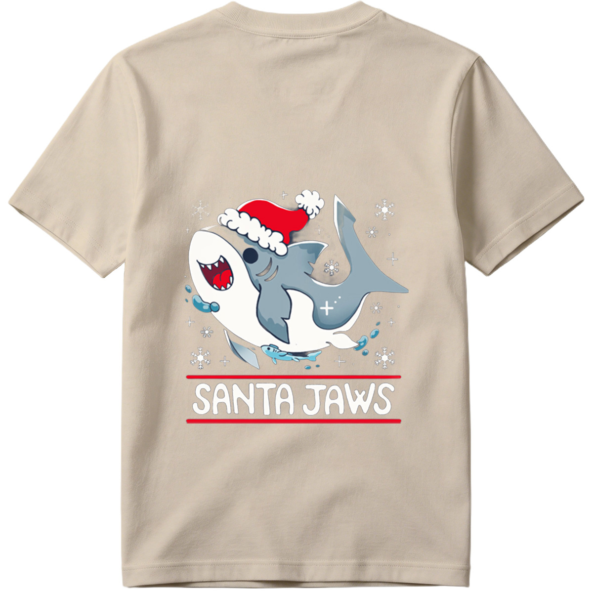 Santa Jaws - Tee