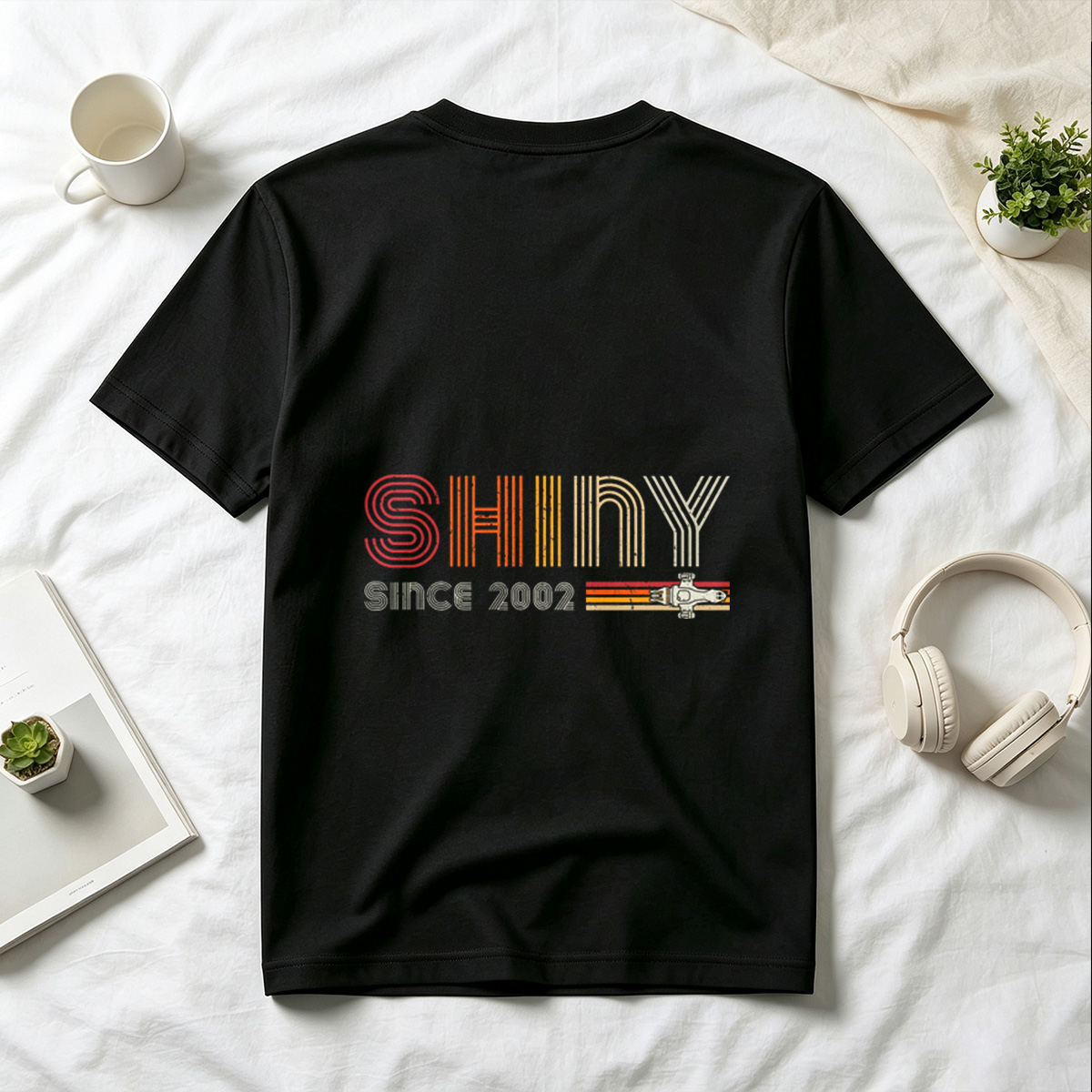 Shiny Since 2002: Retro Robot Design - Tee
