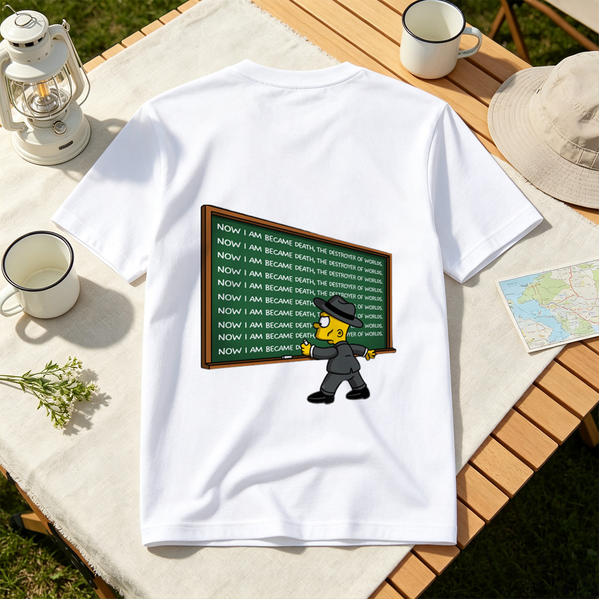 Simpsons Character Writes 