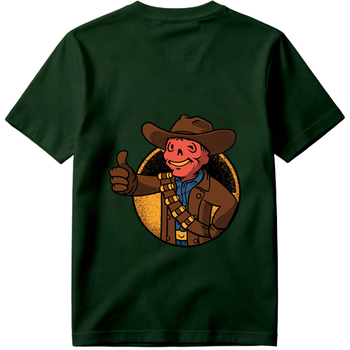 Cowboy Skeleton Thumbs Up - Tee
