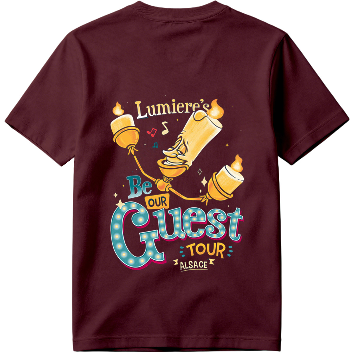 Lumiere's Be Our Guest Tour Alsace - Tee
