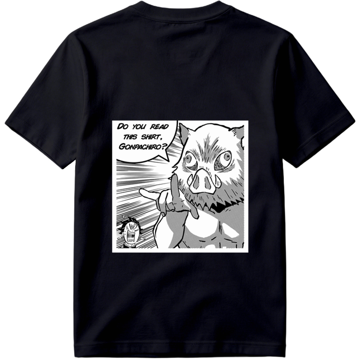 Demon Slayer: Pig Demon Questions Gonpachiro - Tee