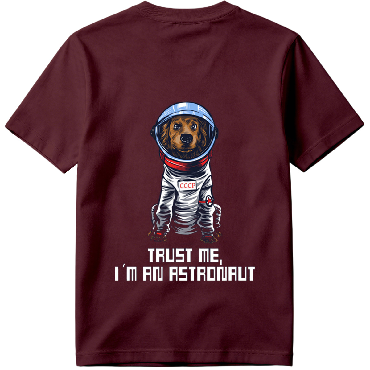 Cosmic Canine: CCCP Astronaut Dog - Tee