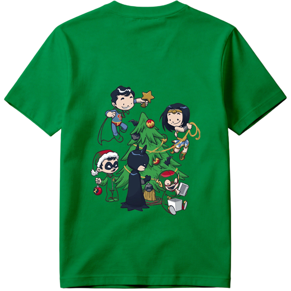 DC Super Heroes Christmas Celebration - Tee