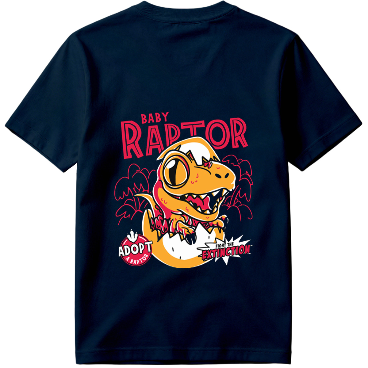 Baby Raptor: Adopt a Raptor, Fight the Extinction - Tee