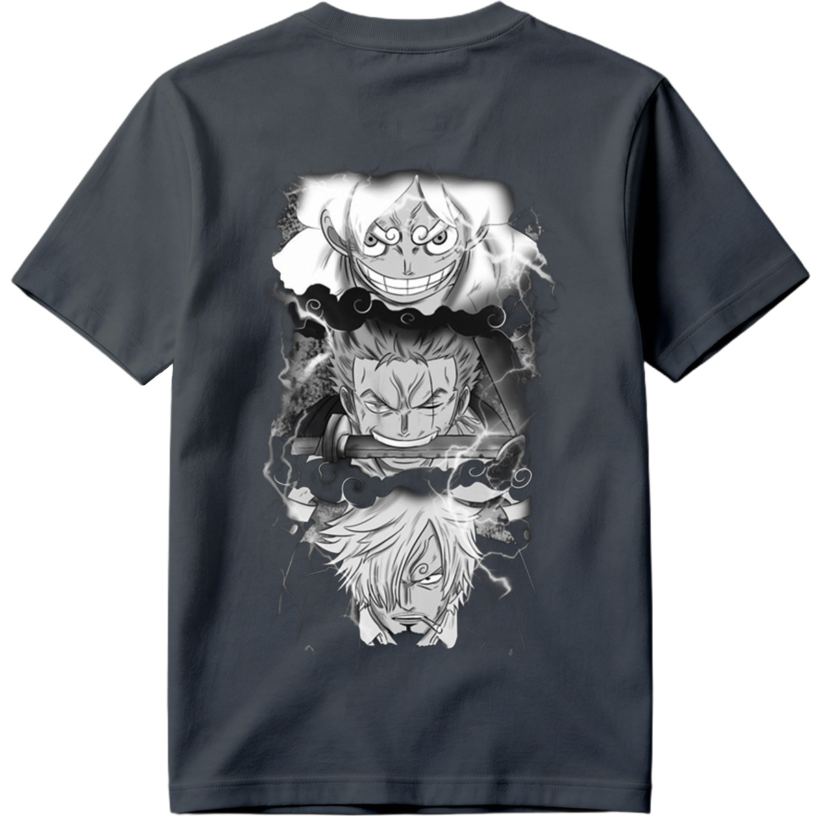 One Piece: Crocodile, Zoro, and Sanji - Tee