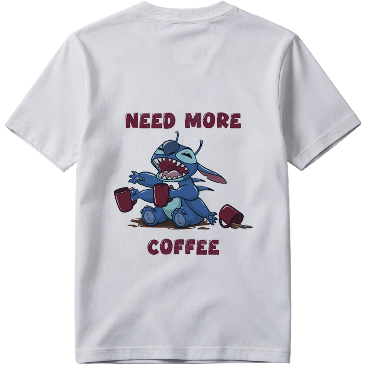 Stitch Needs More Coffee - Tee