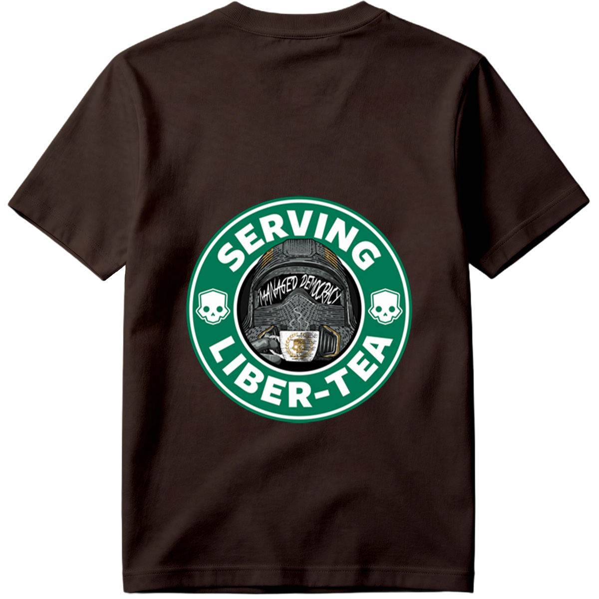 Serving Liber-Tea: Managed Democracy - Tee