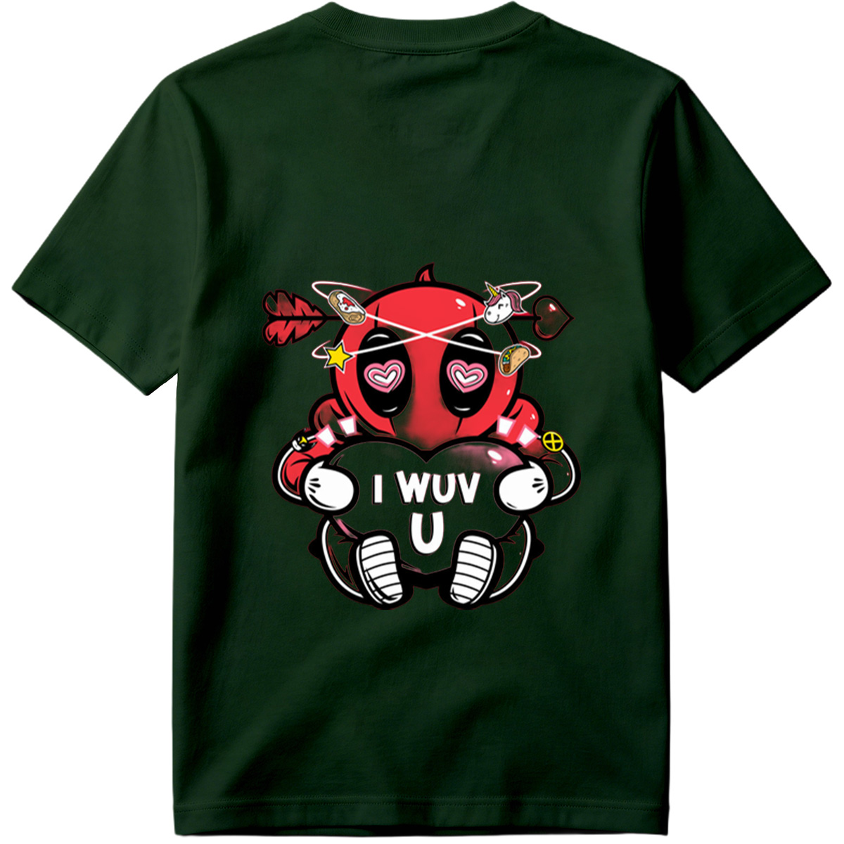 Deadpool I Wuv U - Tee
