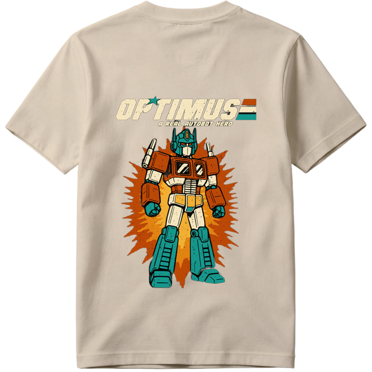 Optimus Prime: A Real Autobot Hero - Tee