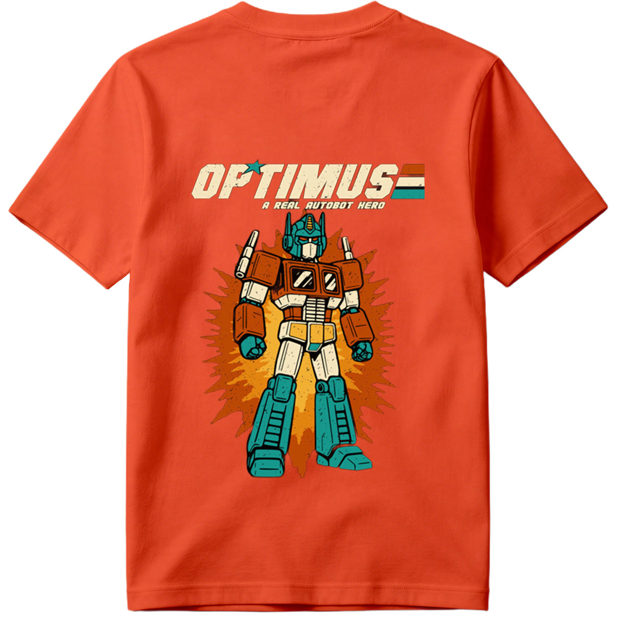 Optimus Prime: A Real Autobot Hero - Tee