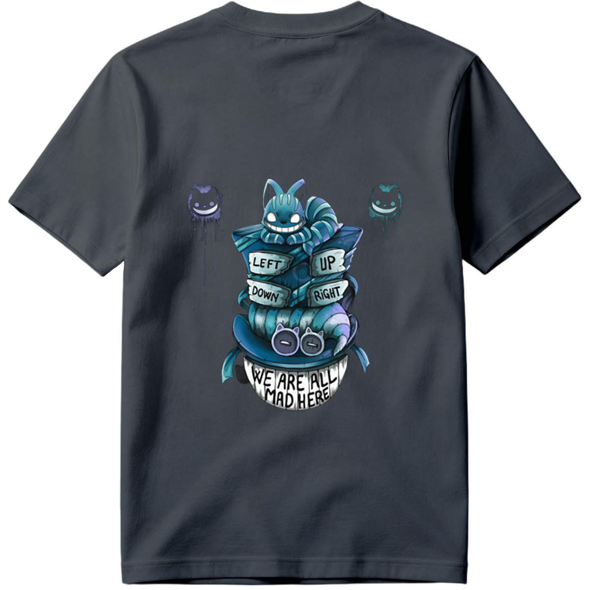 Cheshire Cat and Game Controller: We Are All Mad Here - Tee