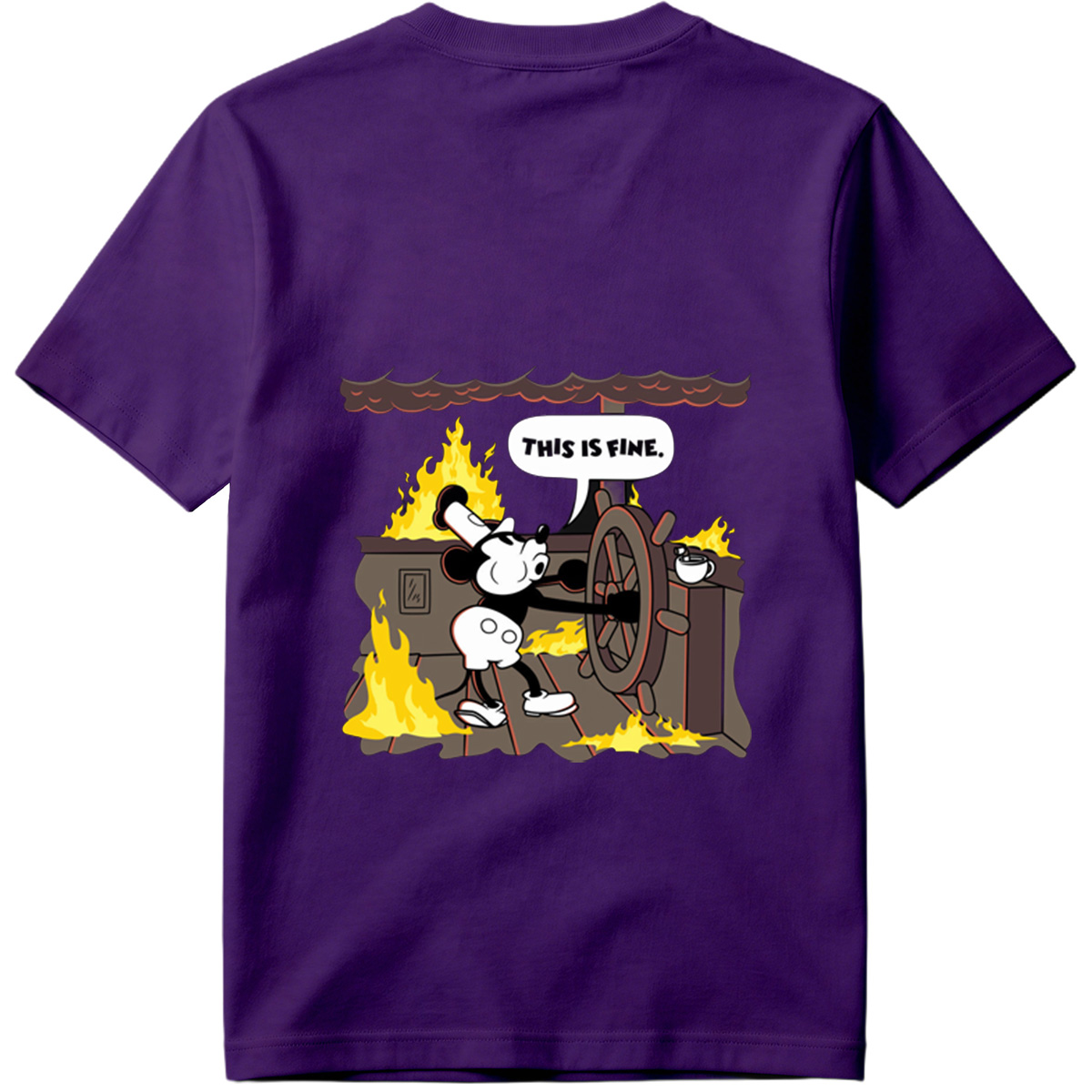 Mickey Mouse in a Burning Room: 