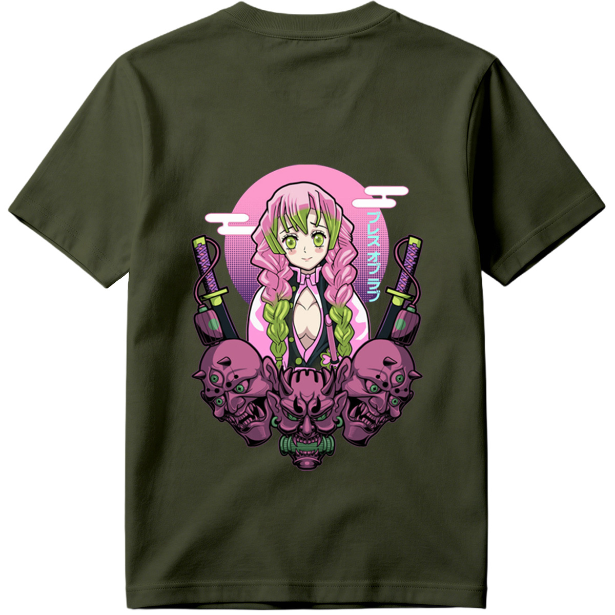 Demon Slayer: Mitsuri Kanroji and Demons - Tee