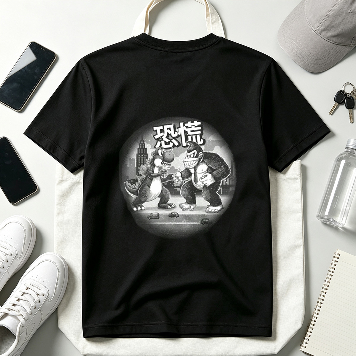 Godzilla vs. King Kong: Panic in the City - Tee