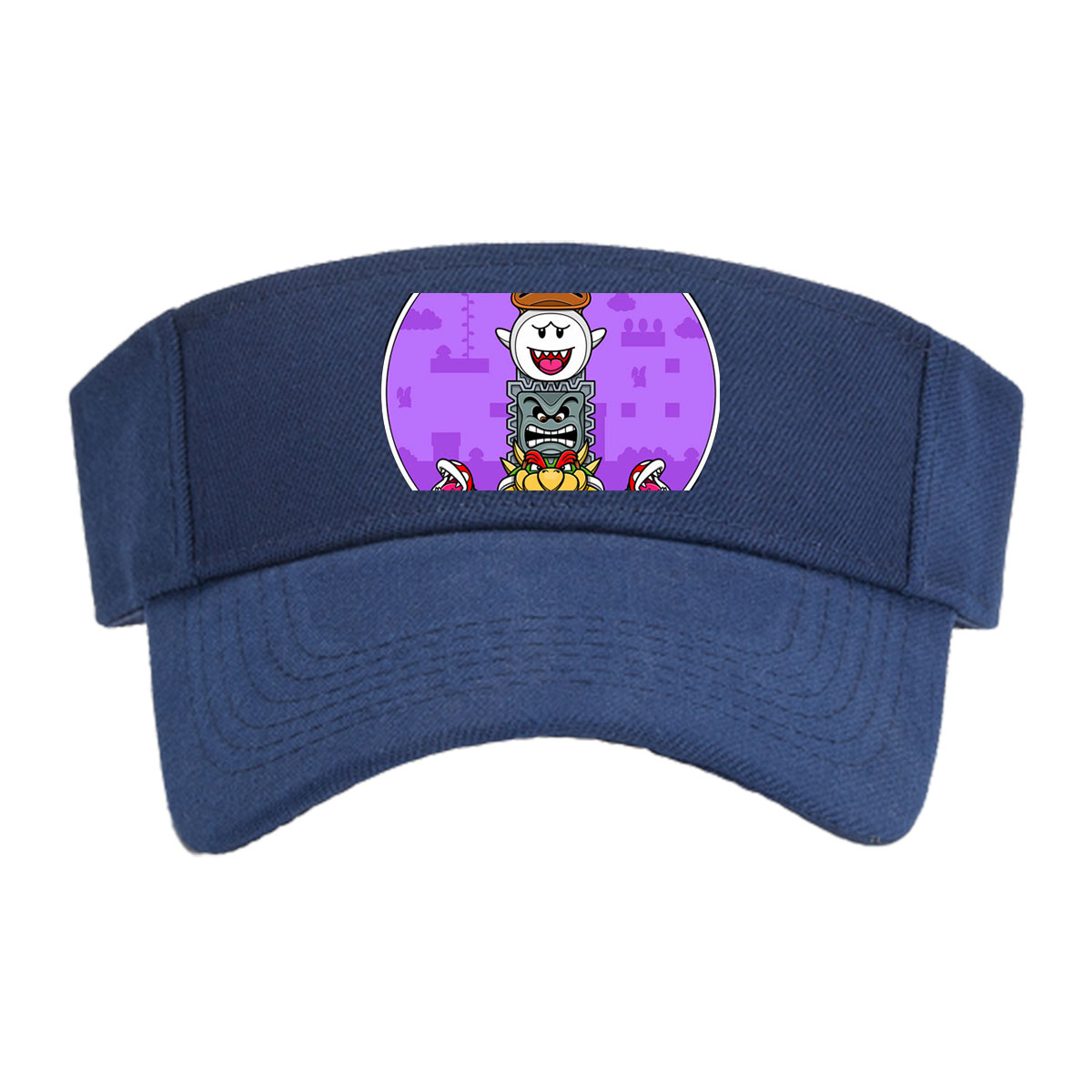 Bowser, Koopa Troopa, Dry Bones, and Winged Yoshi Stack in Super Mario Universe -  Visor cap