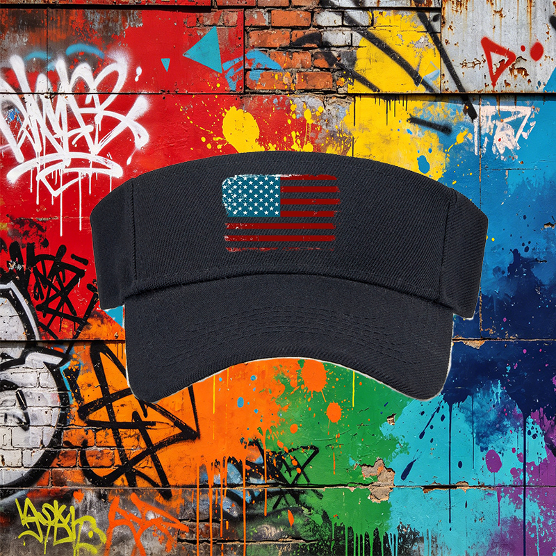 Unisex Classic Mesh Cap with Vintage American Flag Print - Lightweight Breathable Sun Hat for Outdoor Activities, Ideal for Men and Women Who Love Patriotic Style and Casual Wear