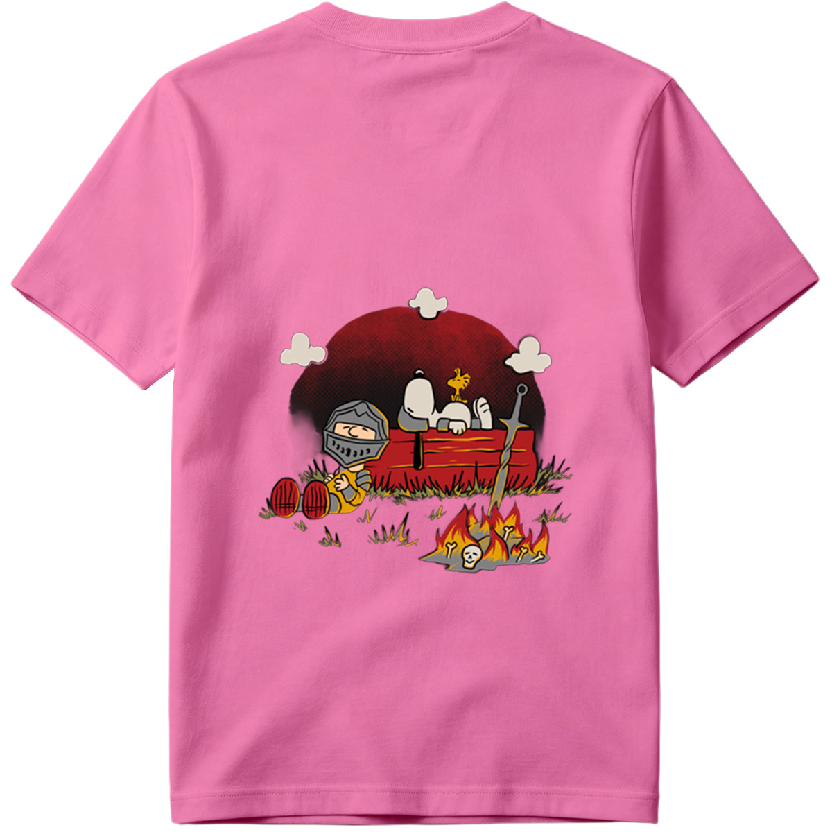 **Title:** Knight and Bone in the Moonlight - Tee