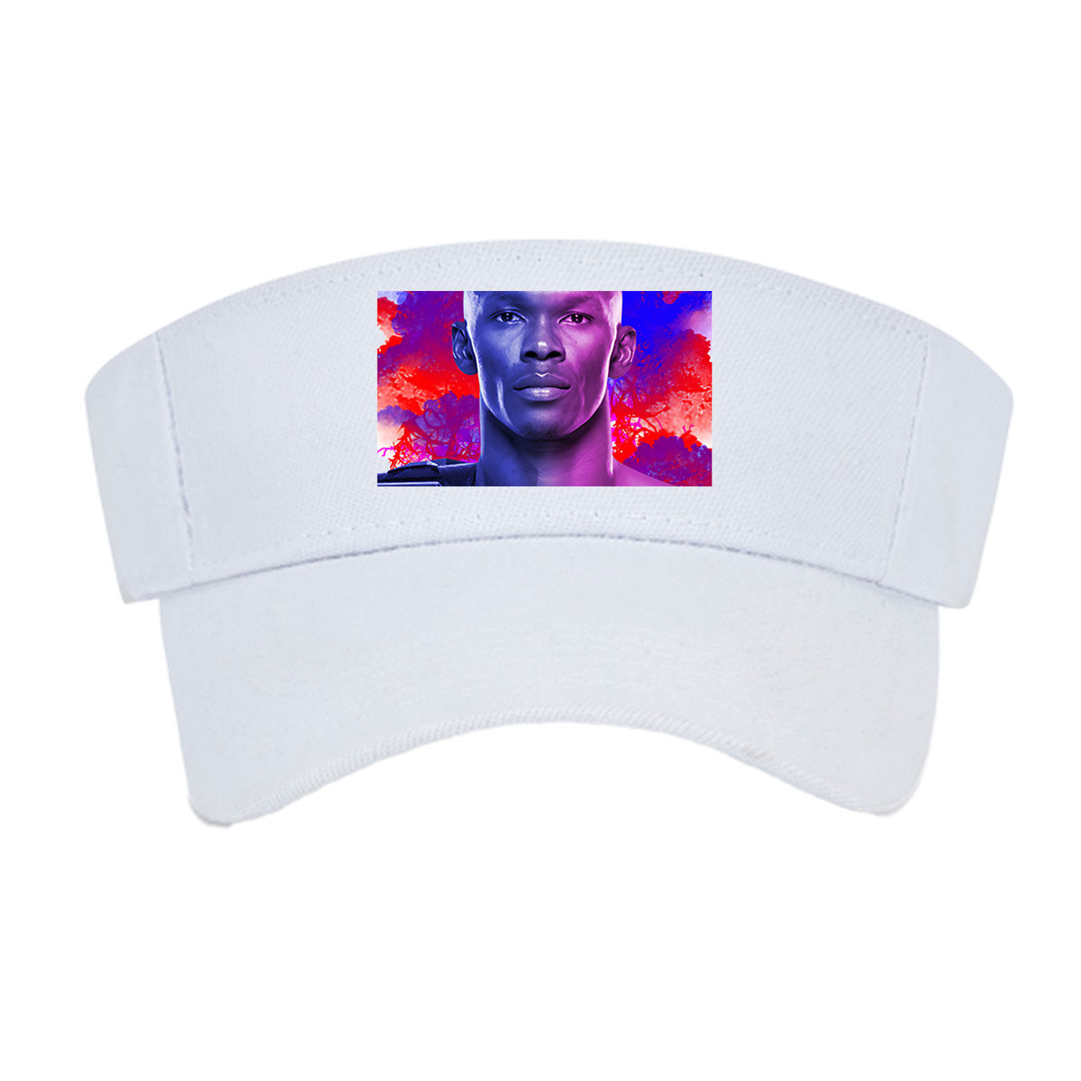 Israel Adesanya Champion UFC Fighter Portrait -  Visor cap