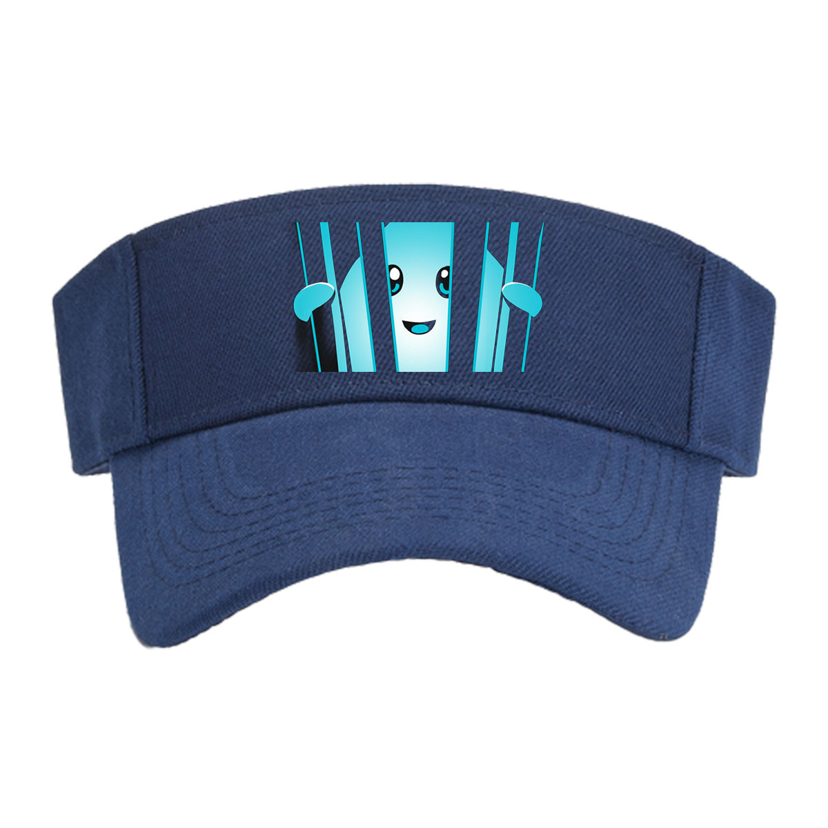 There's Only Darkness: Blue Character Behind Bars -  Visor cap