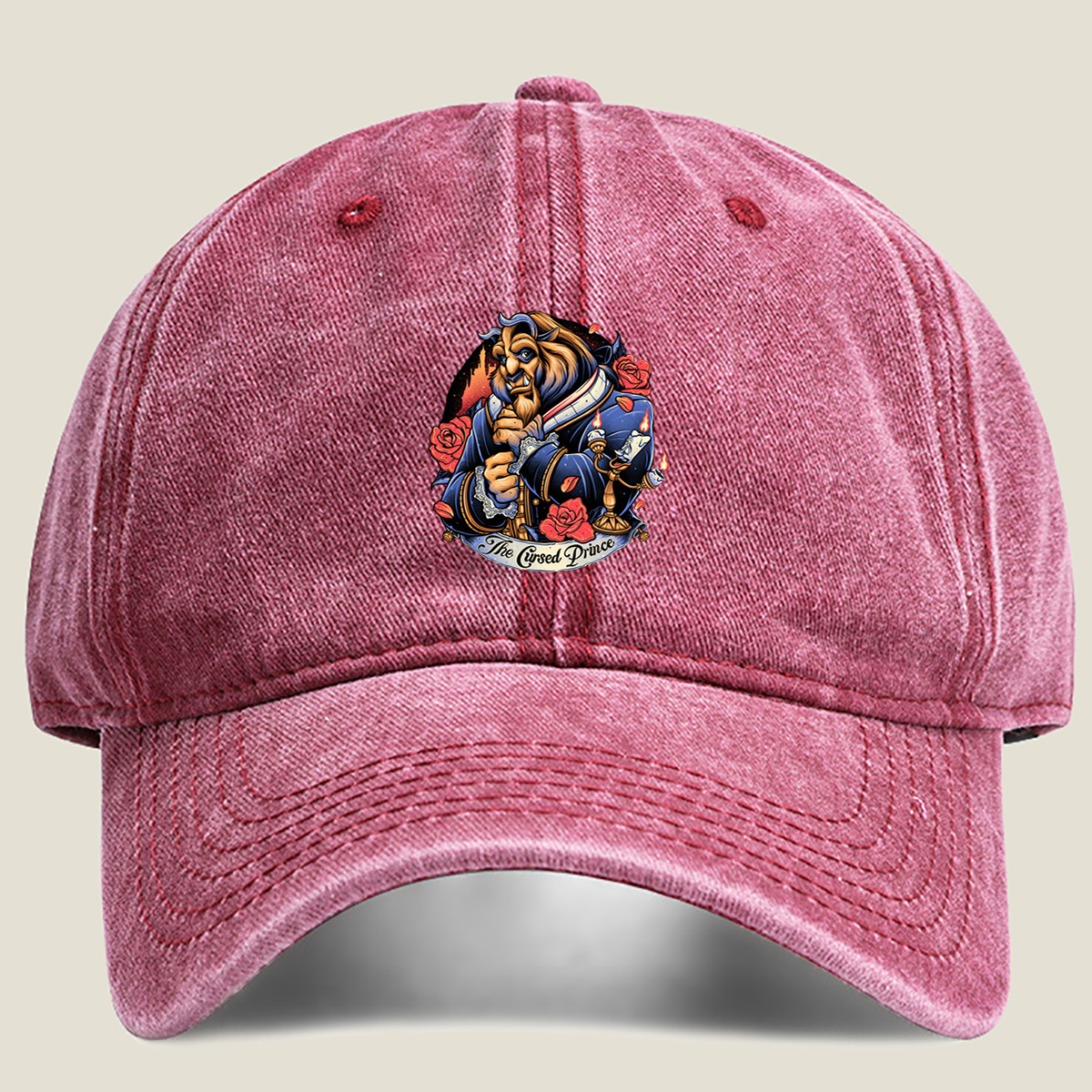 The Cursed Prince - Beast - Washed Denim - Baseball Cap