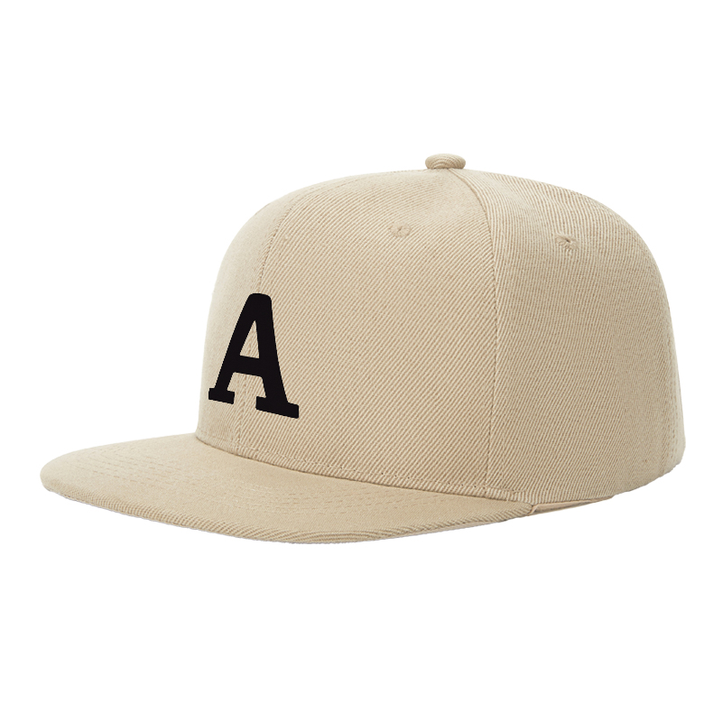 Flat Brim Baseball Cap Minimalist A Logo Print Streetwear Underground Skate Style for Basketball Court Skate Park Urban Lifestyle Sneakerhead and Rap Artist Streetwear Enthusiasts