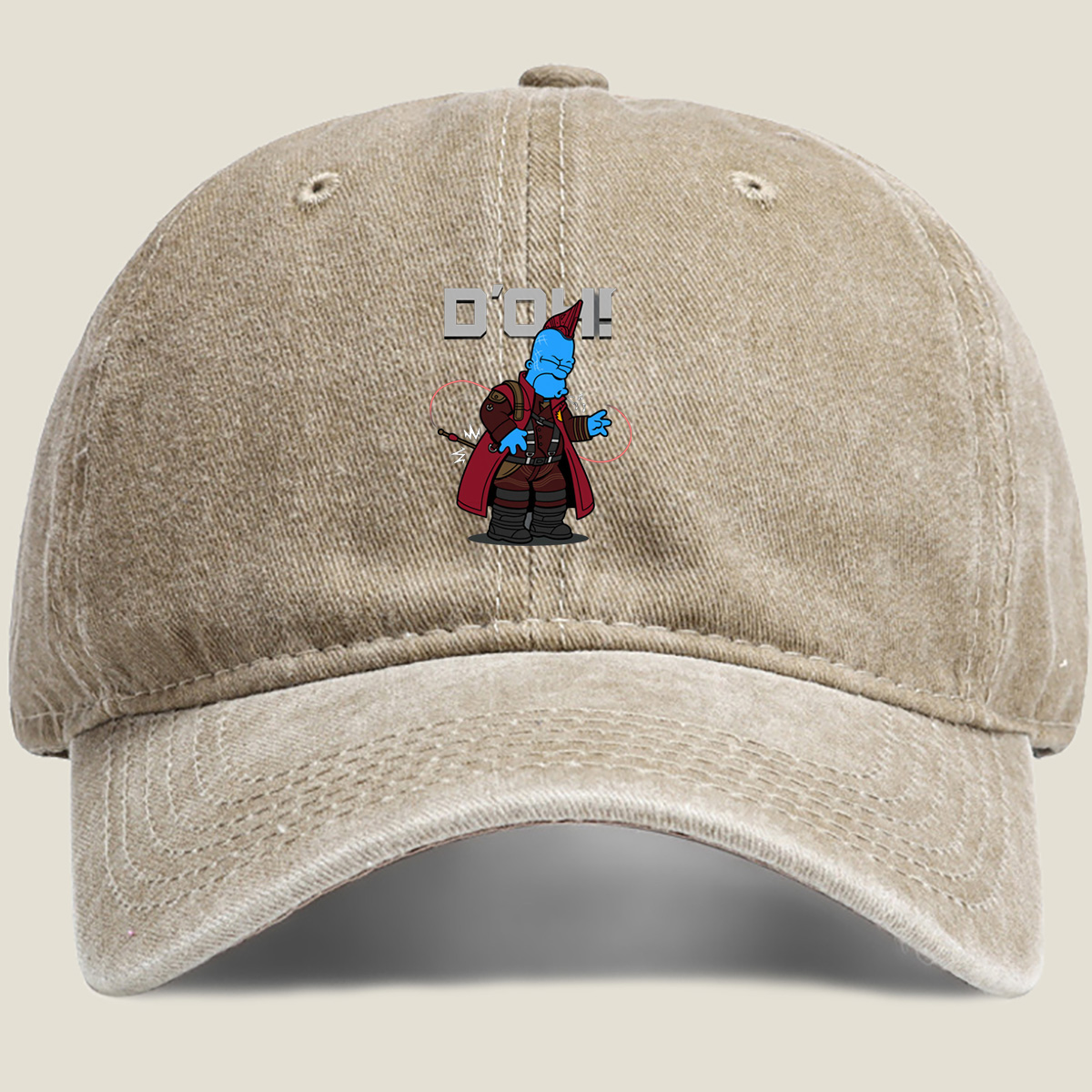 Guardians of the Galaxy: Yondu D'oh! - Washed Denim - Baseball Cap