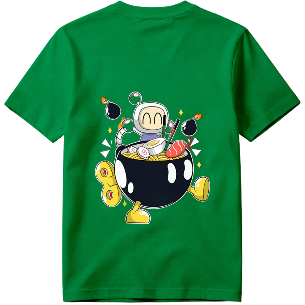 Bomberman and Ramen Bowl Adventure - Tee