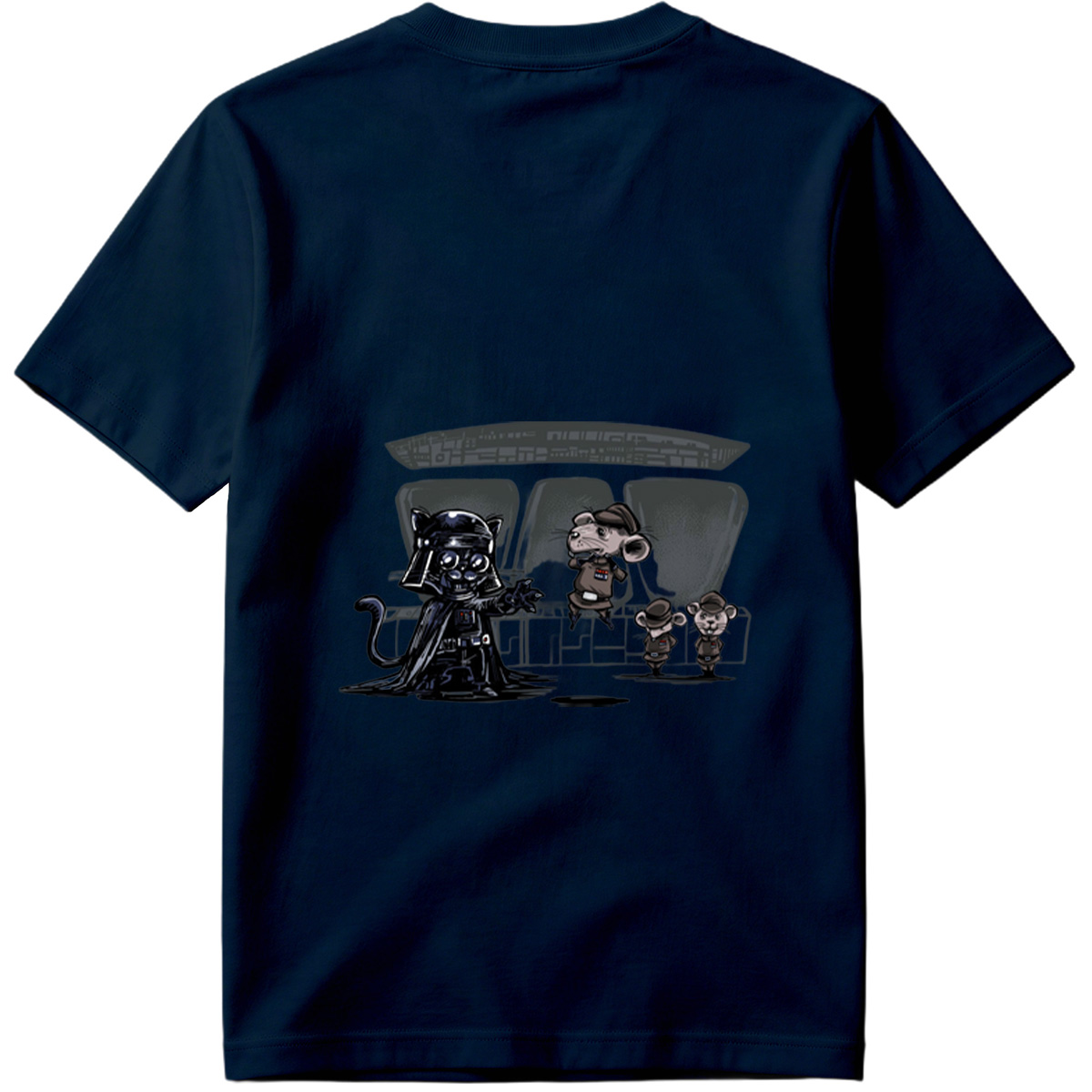Darth Cat and Mouse Troopers - Tee