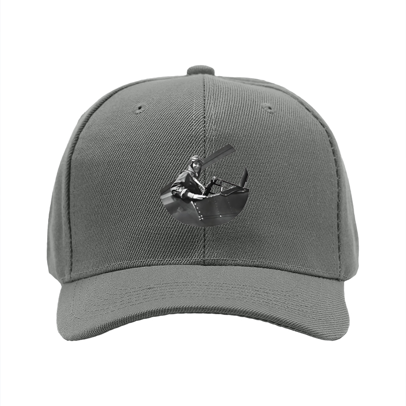 1pc New Baseball Cap with Vintage Aviator Print and Text Unisex Adjustable Hat for Outdoor Activities and Casual Wear Suitable for Adults Who Love Aviation and Retro Style