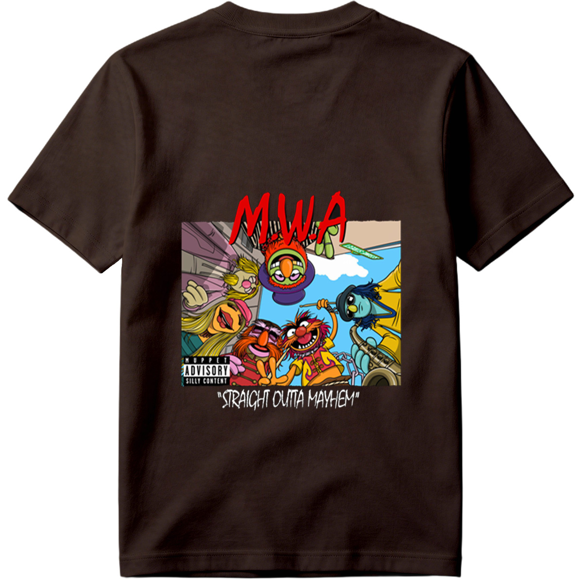 Muppets: M.W.A - Straight Outta Mayhem - Tee