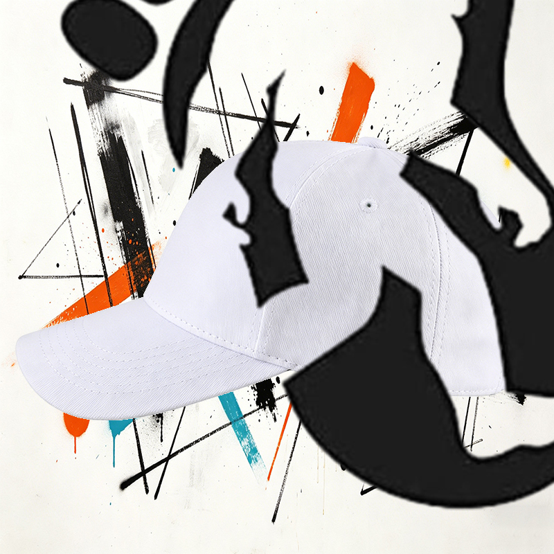 Unisex Classic Baseball Cap with Bigfoot Silhouette Print - Adjustable Outdoor Hat for Hiking, Camping, and Adventure Enthusiasts