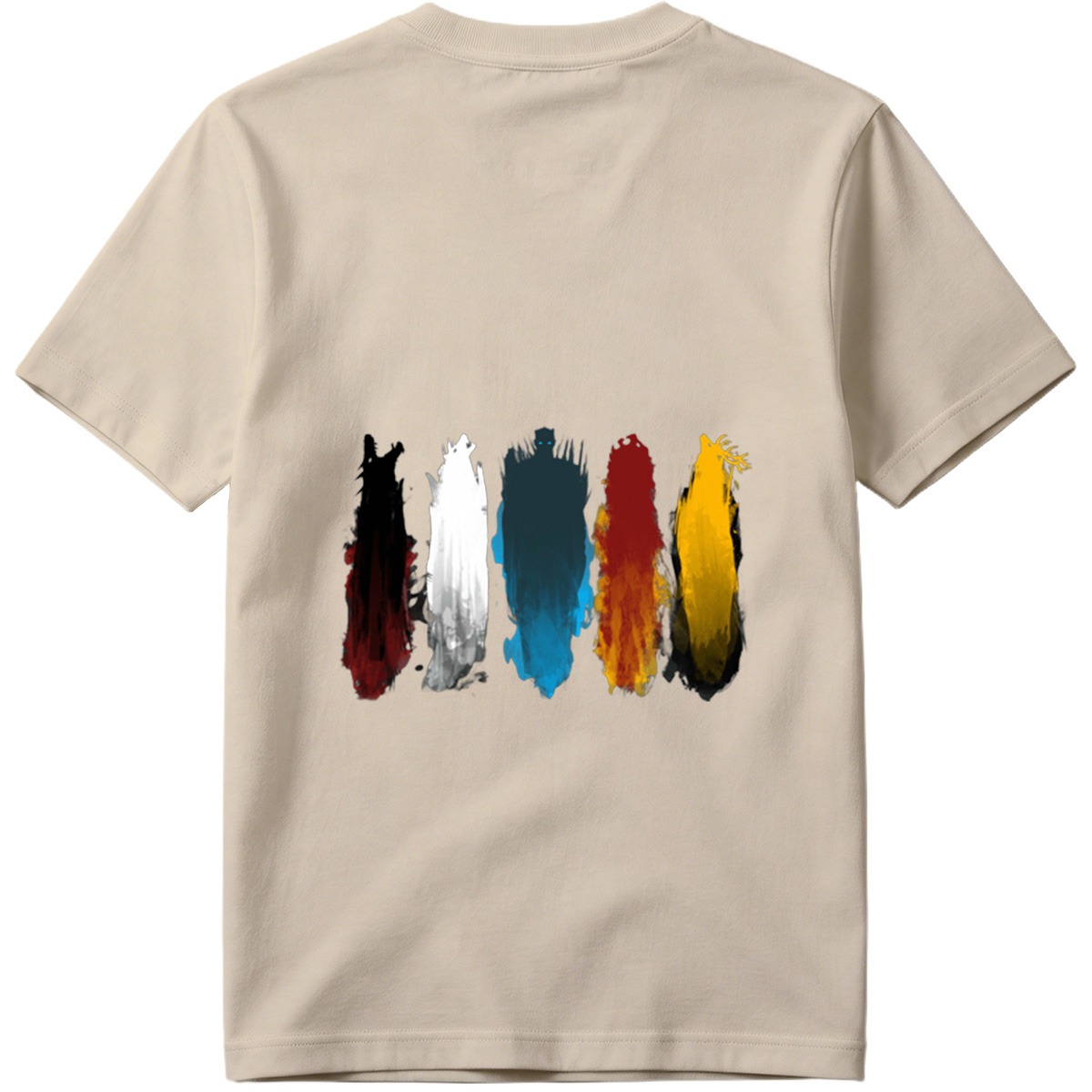 The Five Elements: Fire, Water, Earth, Air, and Spirit - Tee
