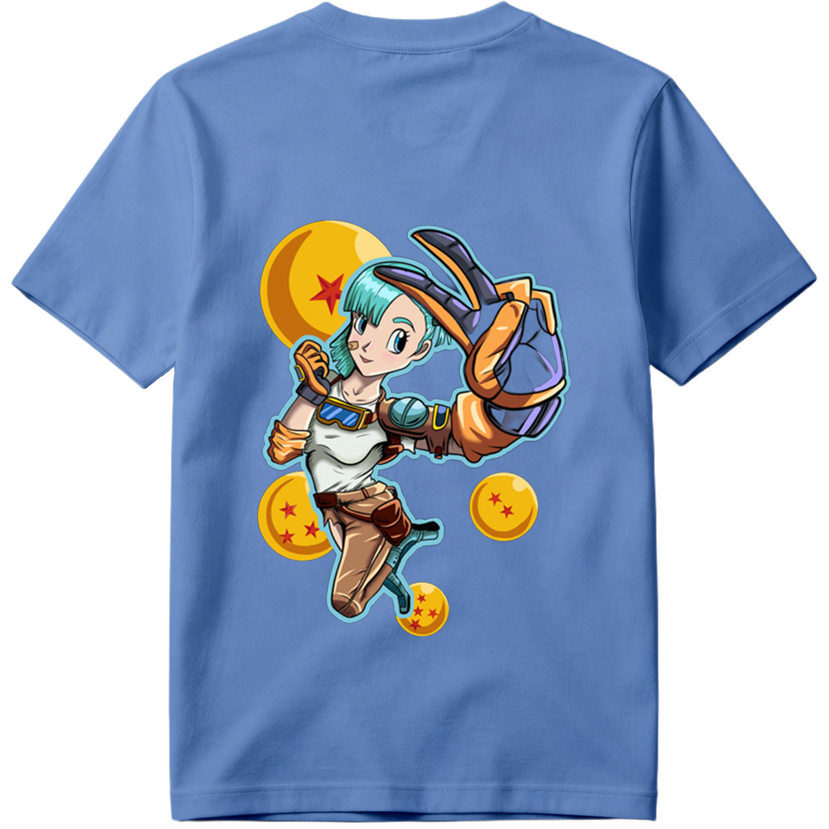 Dragon Ball: Bulma with Dragon Balls - Tee