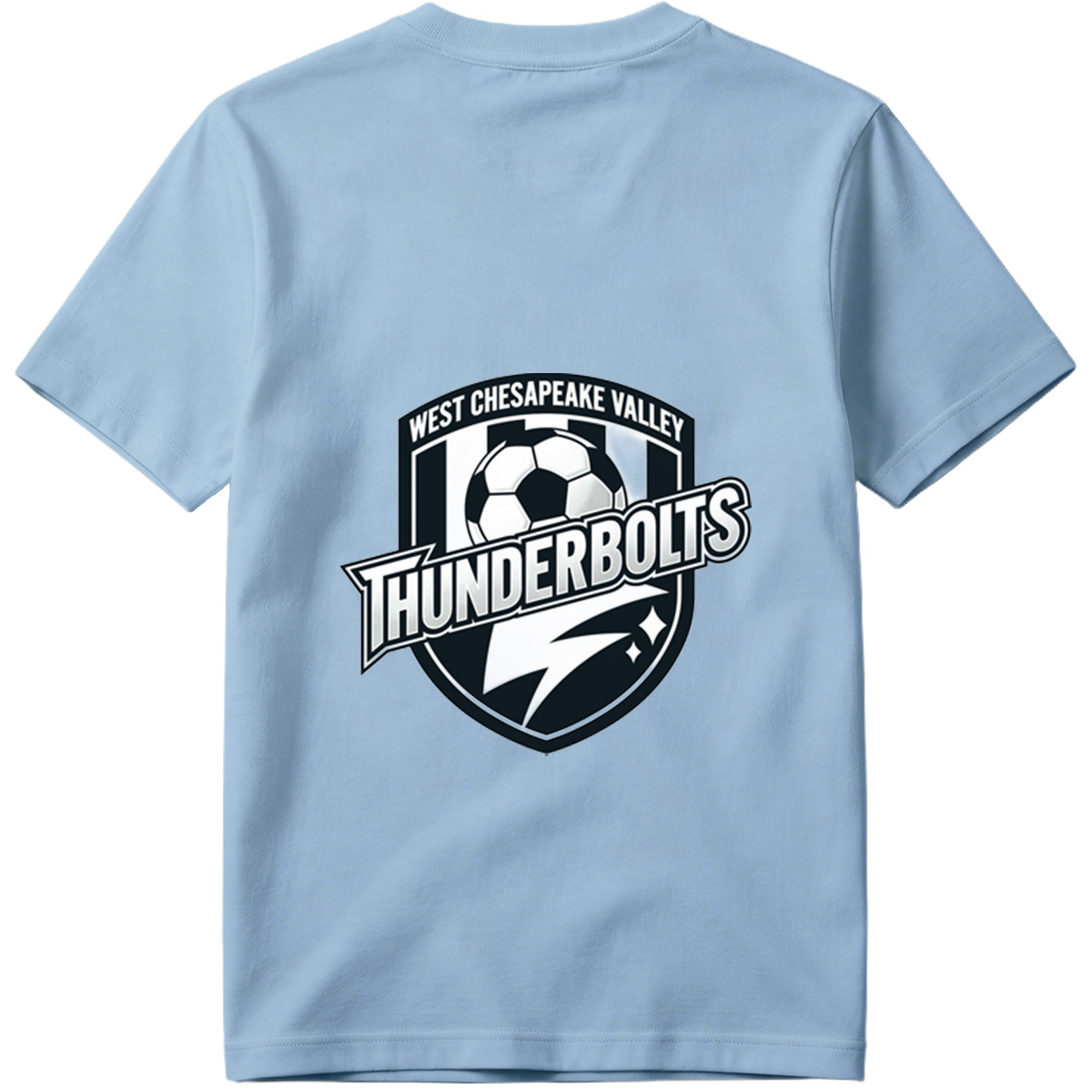 West Chesapeake Valley Thunderbolts Soccer Team Logo - Tee