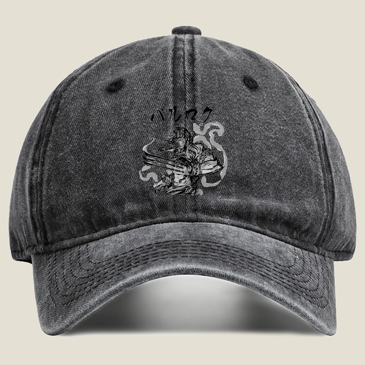 Balrog: The Dark Warrior - Washed Denim - Baseball Cap