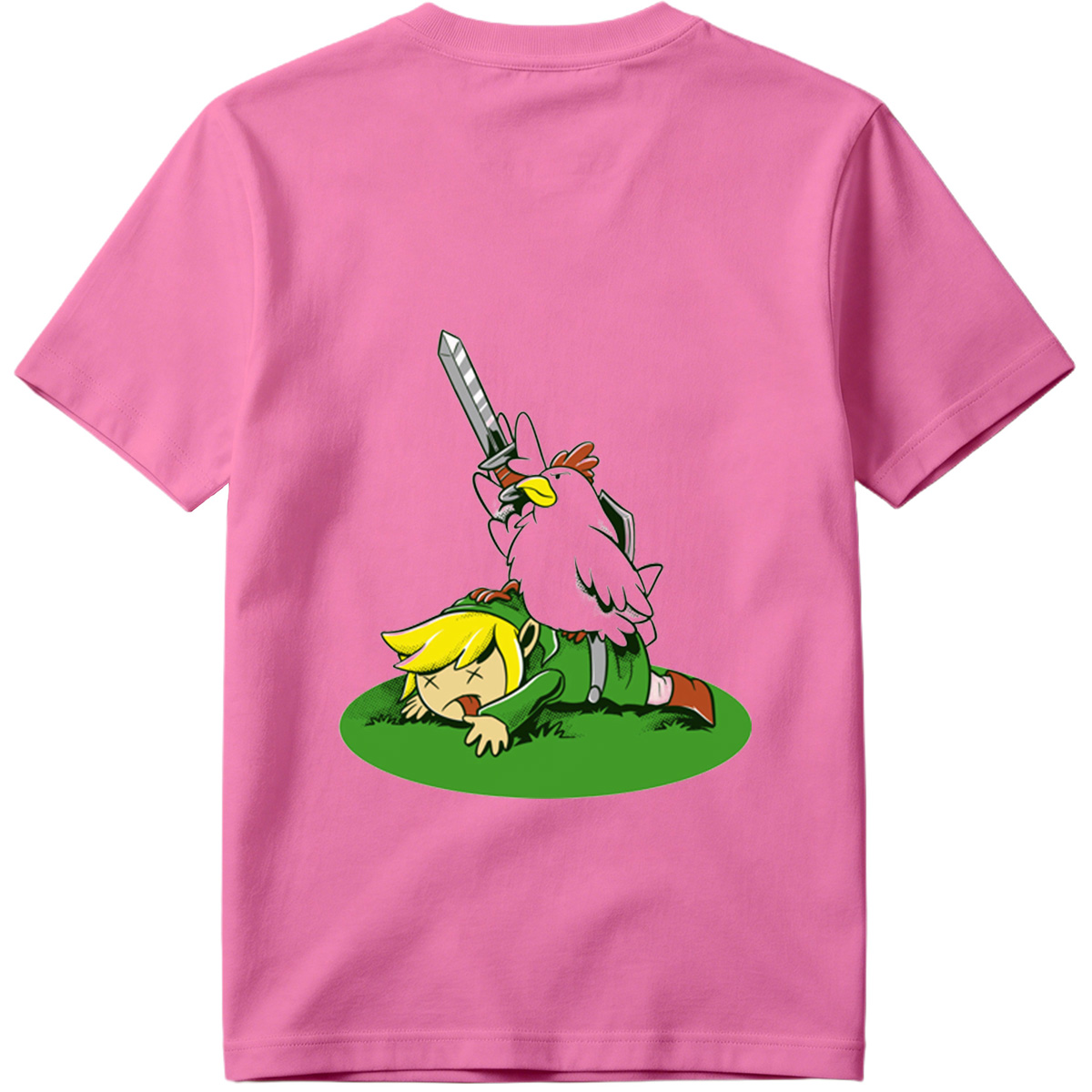 Link and Chicken Warrior - Tee