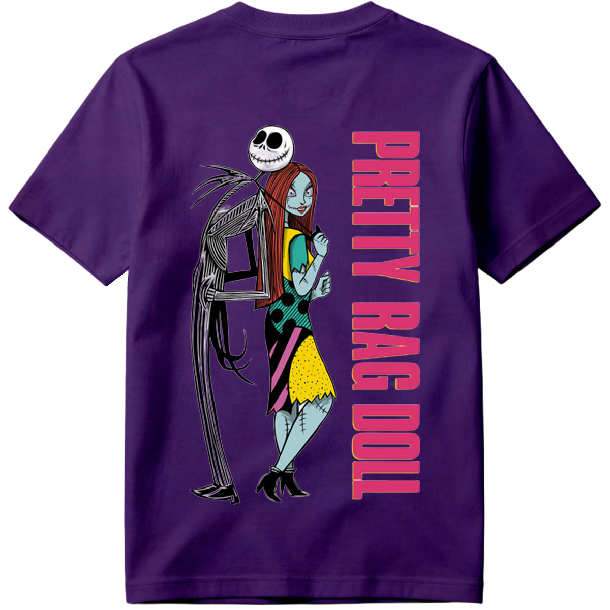The Nightmare Before Christmas: Jack Skellington and Sally - Pretty Rag Doll - Tee